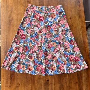 Sezane Tabata Skirt Fleurs D'octobre - Size 40